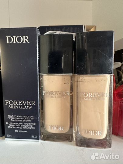 Тональный крем dior forever skin glow 2 n/0,5n