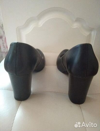 Туфли кожаные