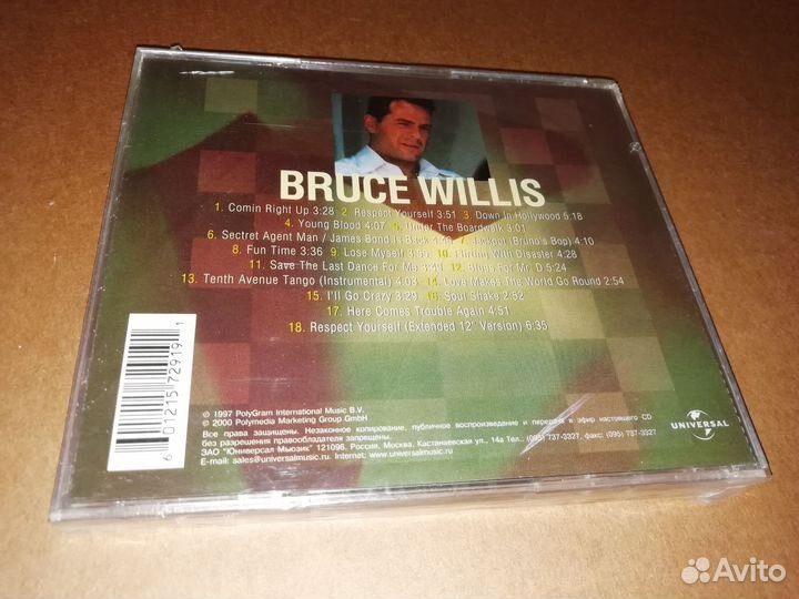 Bruce Willis - Millennium CD Лицензия Запечатан