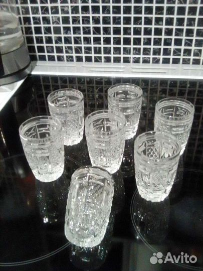 Вазы, кружки, стопки хрусталь и др СССР