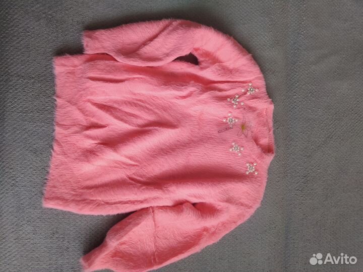 Теплая кофта для девочки