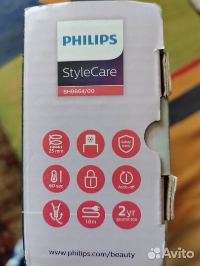 Плойка / Щипцы для завивки волос Philips BHB864/00