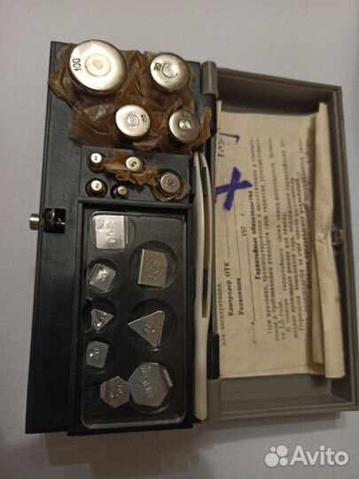 Набор гирек для весов