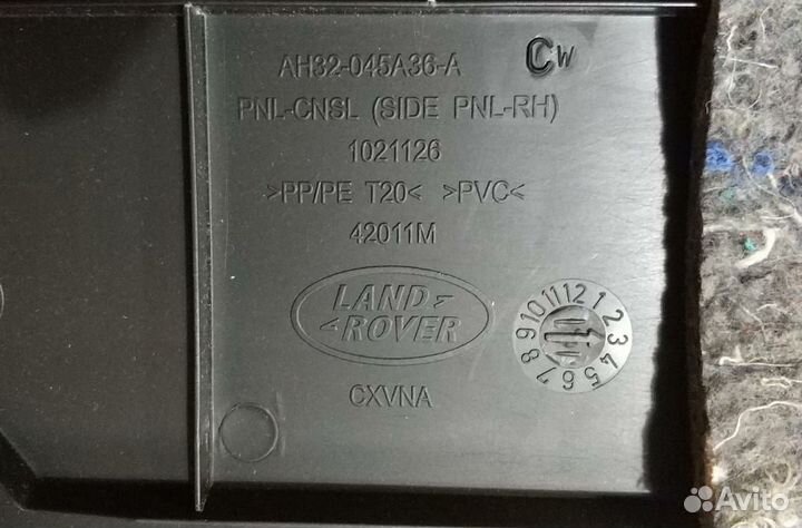 Накладка центральной консоли Range Rover Sport