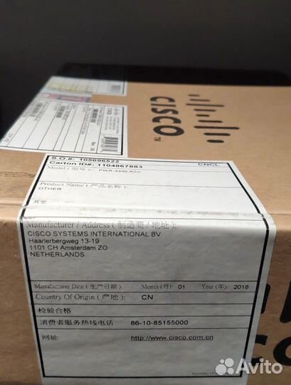 Блок питания Cisco PWR-4330-AC