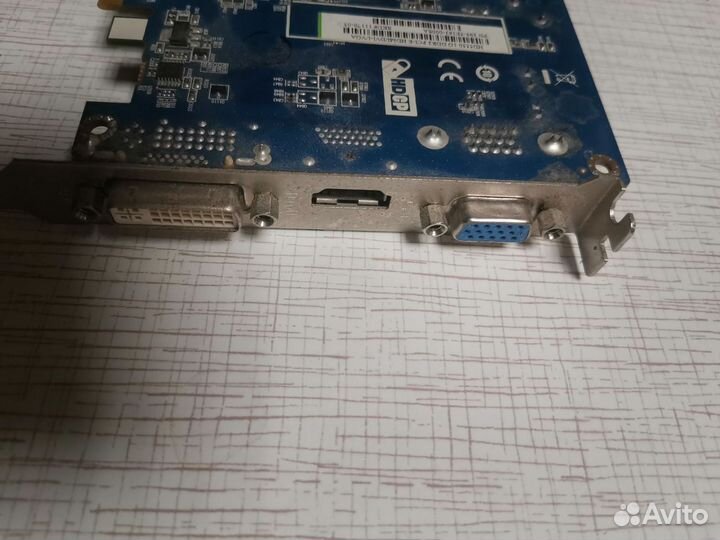 Видеокарта hd5550 1gb