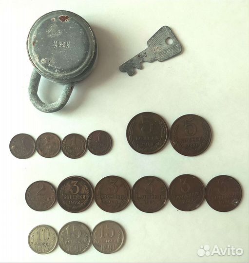 Монеты СССР замок нумизмат