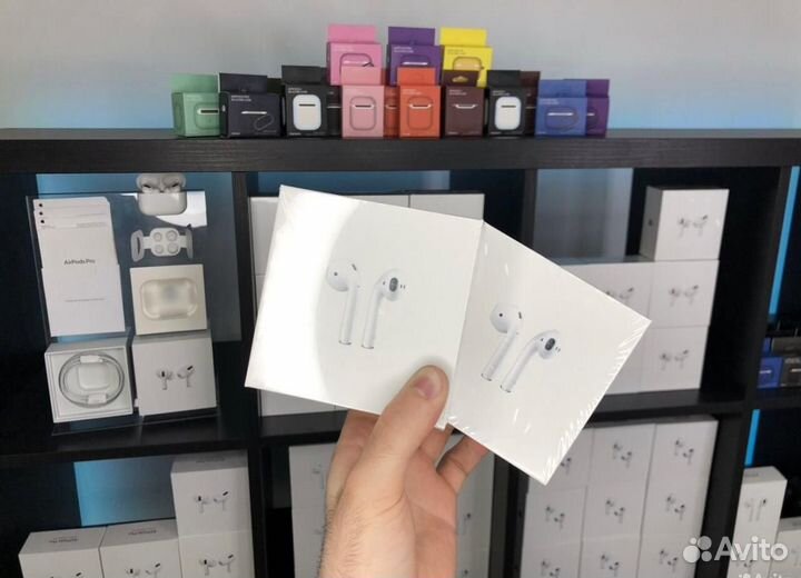 Airpods 2 (оригинальное качество Airoha 1562A)