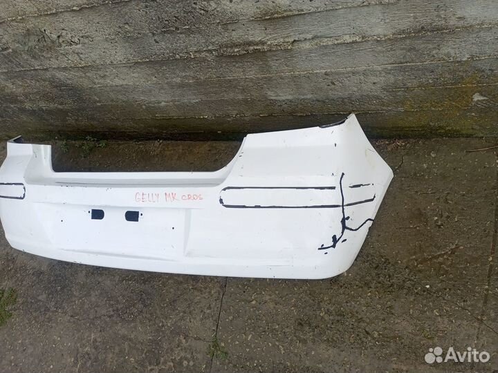 Заднии бампер geeli mk cross