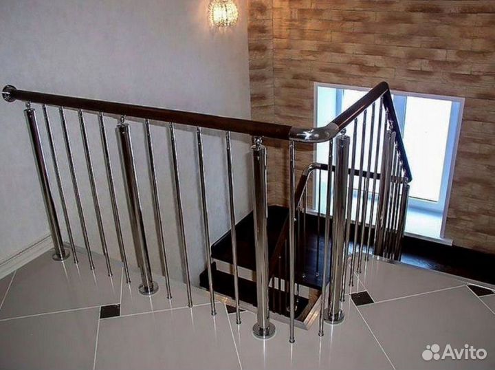 Перила из нержавеющей стали