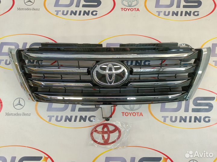 Решетка Prado 150 2013-2017 г LX-mode Black