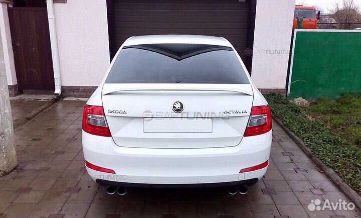 Спойлер Октавия рс Шкода А7 Skoda Octavia A7 RS