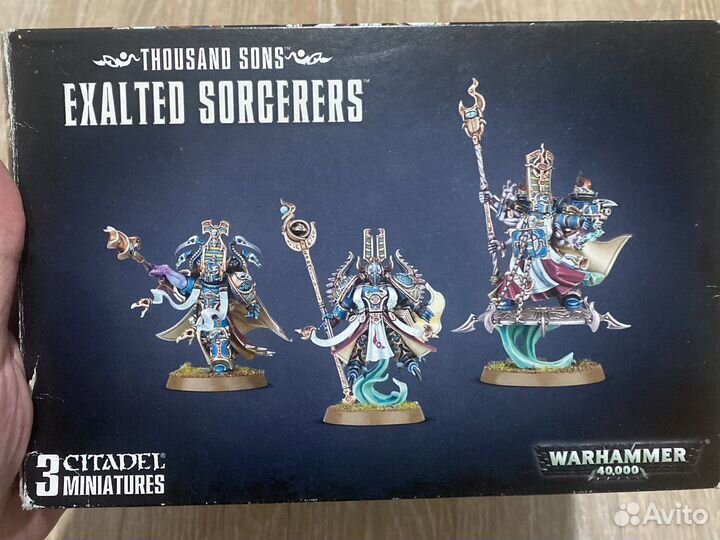 Warhammer 40000 миниатюры Exalted Sorcerers