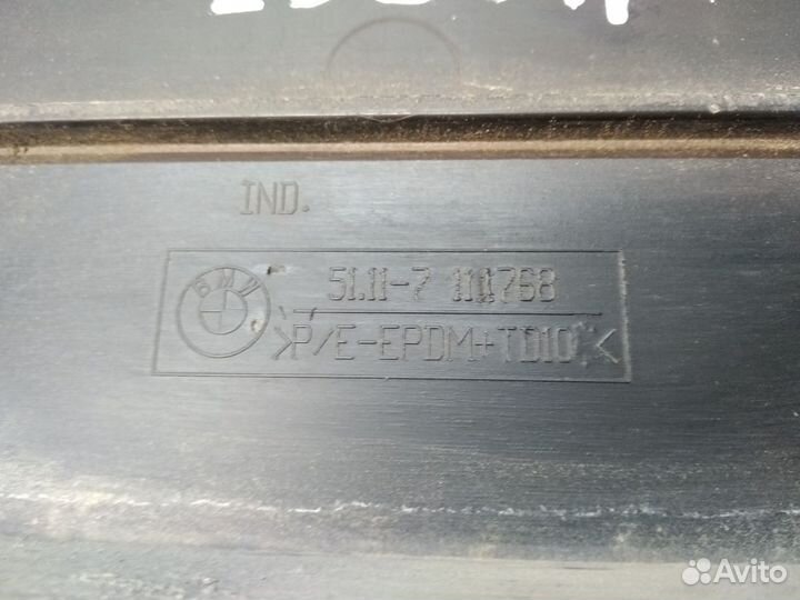 BMW X5 E53 Рестайлинг подставка номера орн