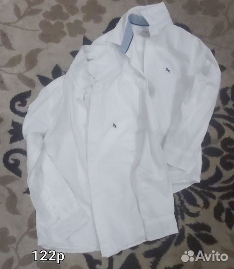 Рубашка на мальчика 116-122р