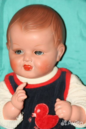 Кукла антикварная винтаж немецкая 50-х