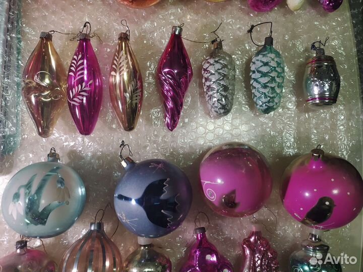 Елочные игрушки СССР