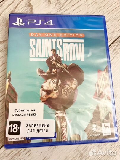 Saints row day one edition PS4 (PS5) Новый