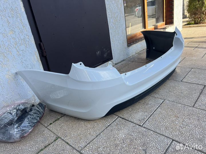 Задний бампер на гранту фл