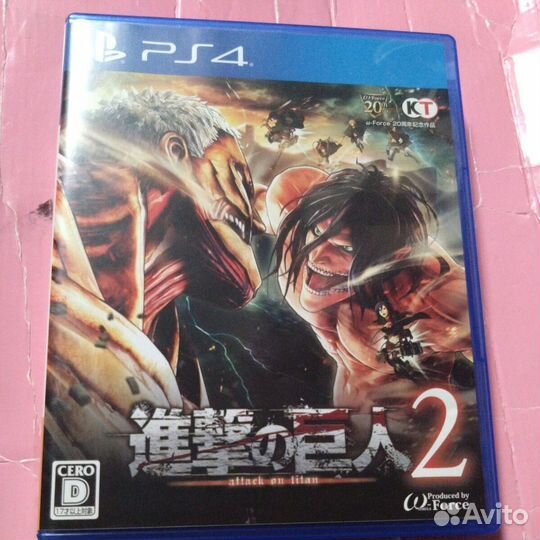 Attack on Titan 2 PS4 ntsc-j