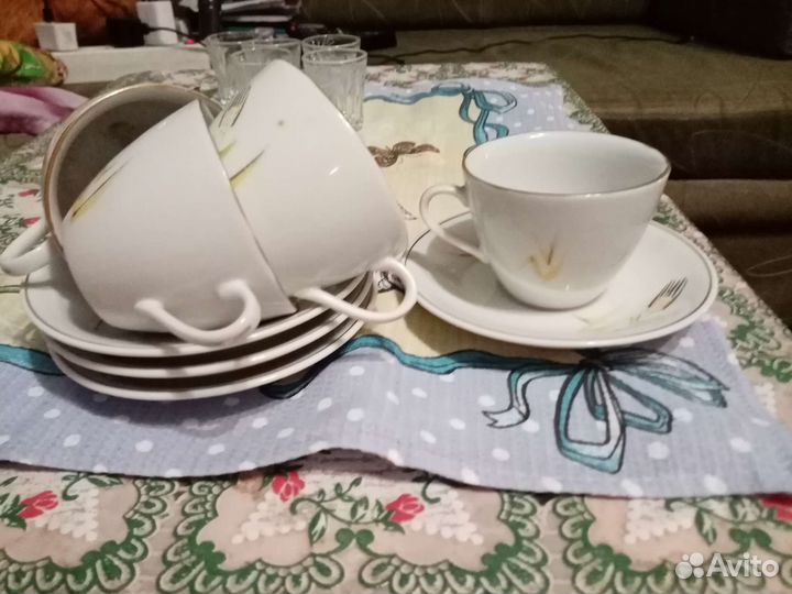 Чашка с блюдцем СССР