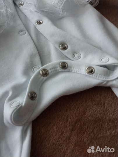 Комплект на выписку для девочки размер 56