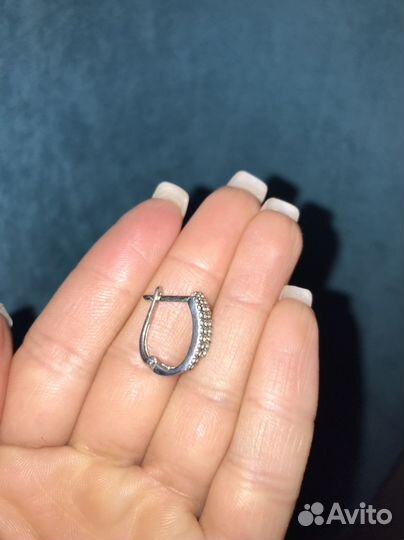 Серебряные серьги