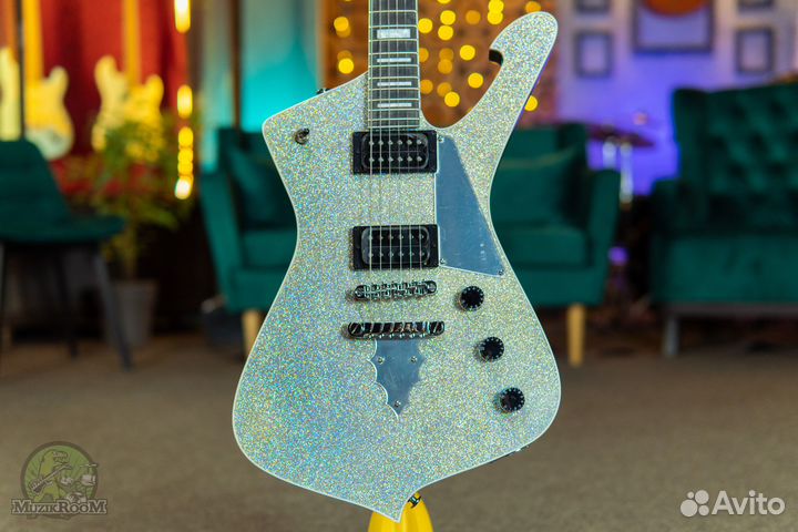 Ibanez Paul Stanley PS60-SSL Silver Sparkle
