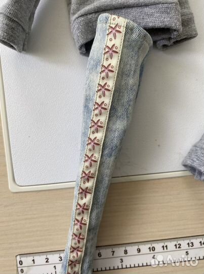 3 комплекта джинсы + толстовка для Барби