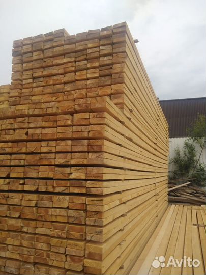 Доска обрезная, строганная