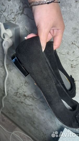 Балетки замшевые 39 размер