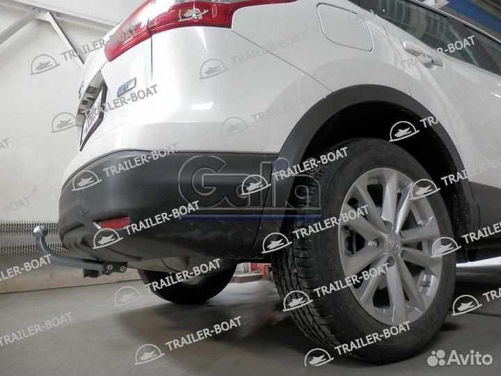 Фаркоп Nissan Qashqai+2 08-14 рама и крюк-шар, 50мм 27804