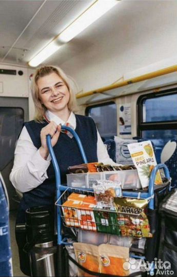 Продавец-Стюард в электричку экспресс