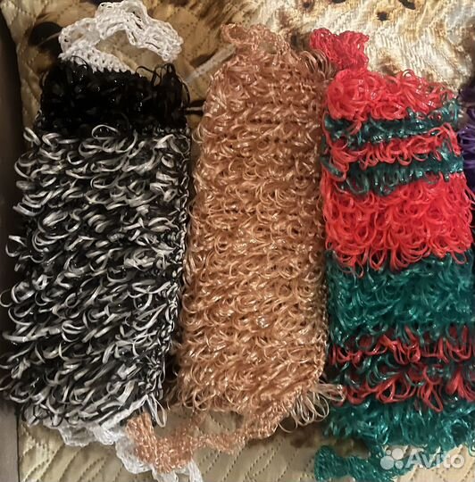 Мочалка ручной работы