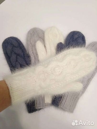 Новые Варежки пух норки