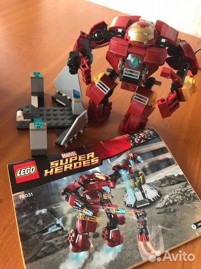 Lego Marvel super heroes. Халкбастер(76031)