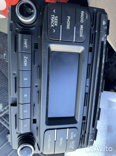 Магнитола kia sportage4 оригинальная