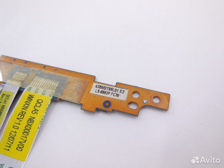 Кнопки тачпада от Samsung np350v5c