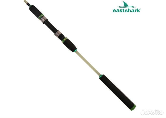 Спиннинг крокодил прозрач с тросом 60-150гр 2,7 м