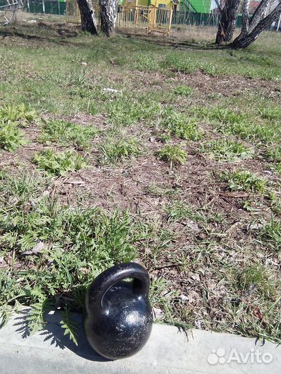 Гиря 16 кг СССР