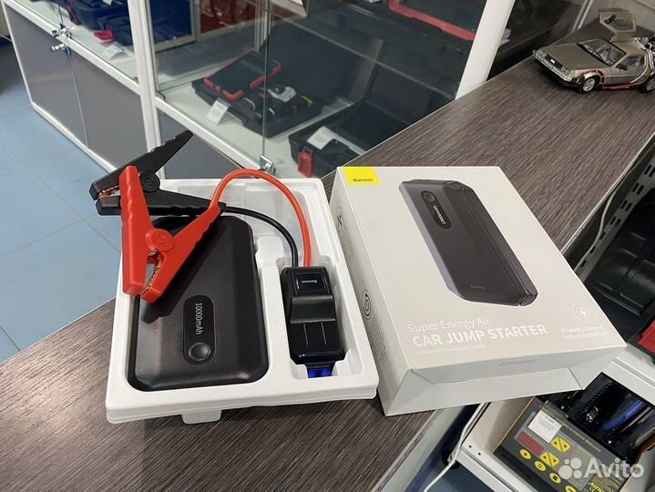 Джамп Стартер пусковое для авто Baseus 10Ah-1000A