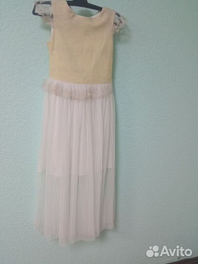 Платье для девочки удлиненное праздничное