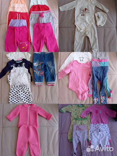Детские Вещи пакетом для девочек