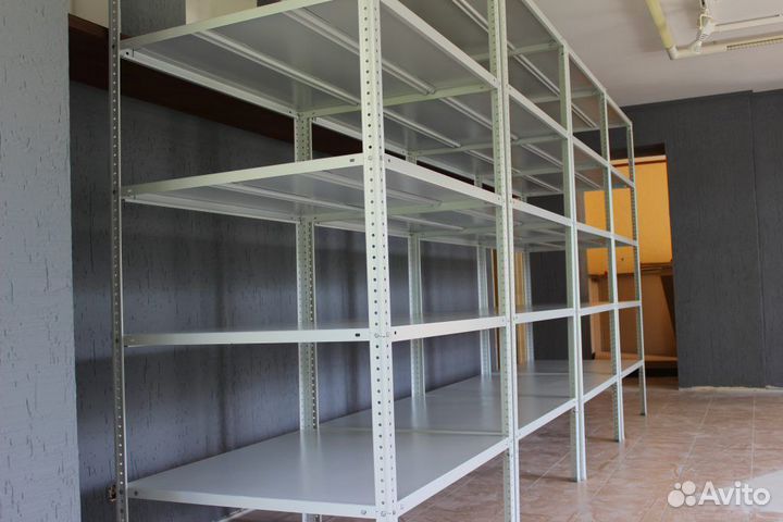 Стеллажи металлические для хранения товаров