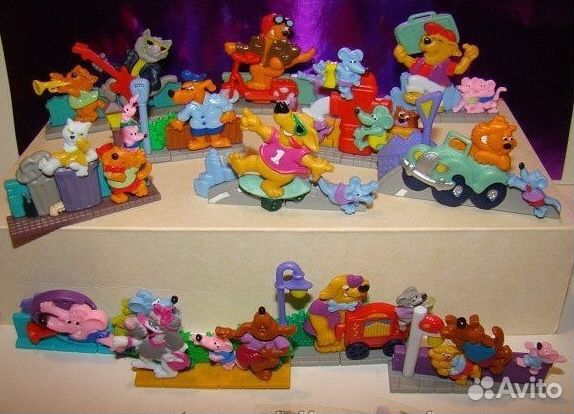 Киндер пластик пазлы Тина и Том, Табалуга, Парк