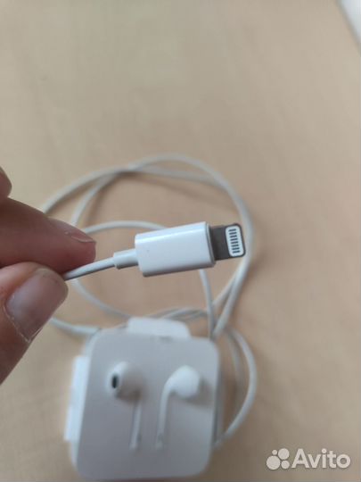 Наушники apple earpods lightning