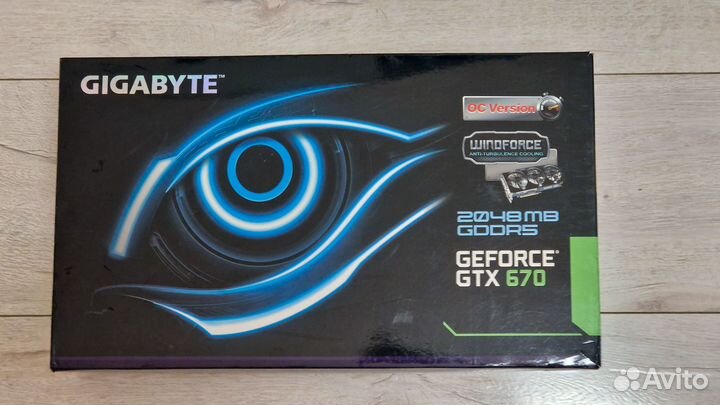 Видеокарта Gigabyte Geforce GTX670