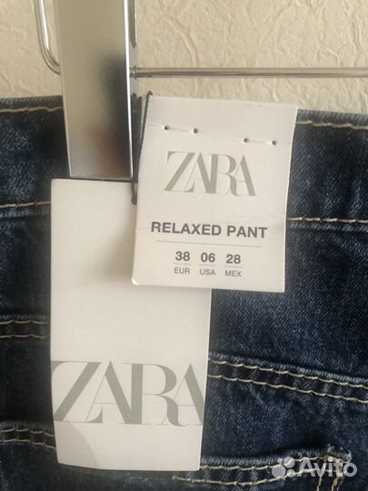 Новые Джинсы Wide Leg Zara