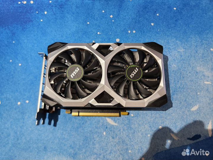 Видеокарта GTX 1660 super 6Gb MSI Ventus OCV1