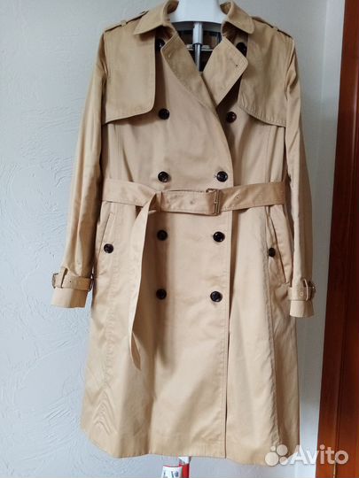 Плащ тренч massimo dutti